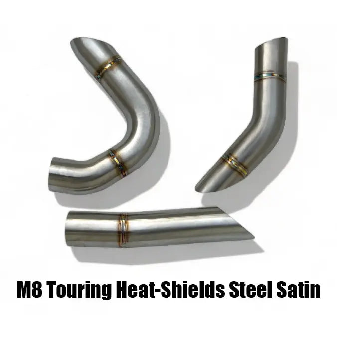 EXHAUST HEAT SHIELDS FOR HARLEY DAVIDSON SOFTAIL, TOURING, & DYNA