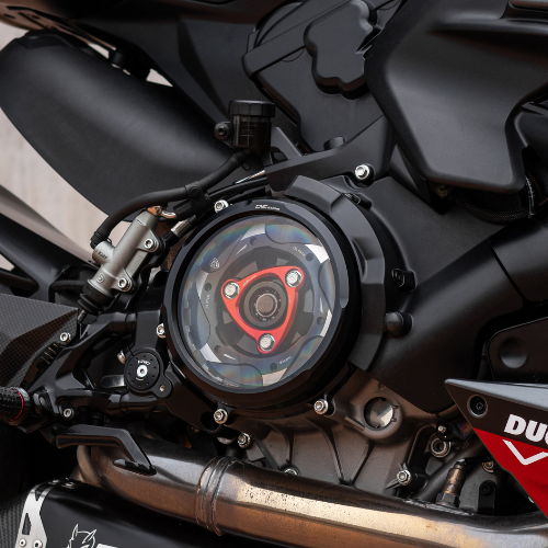 CNC Racing – Ducati Clear Clutch Cover