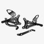 Bonamici Racing Adjustable Rearsets - Triumph Speed Triple 1200 RS