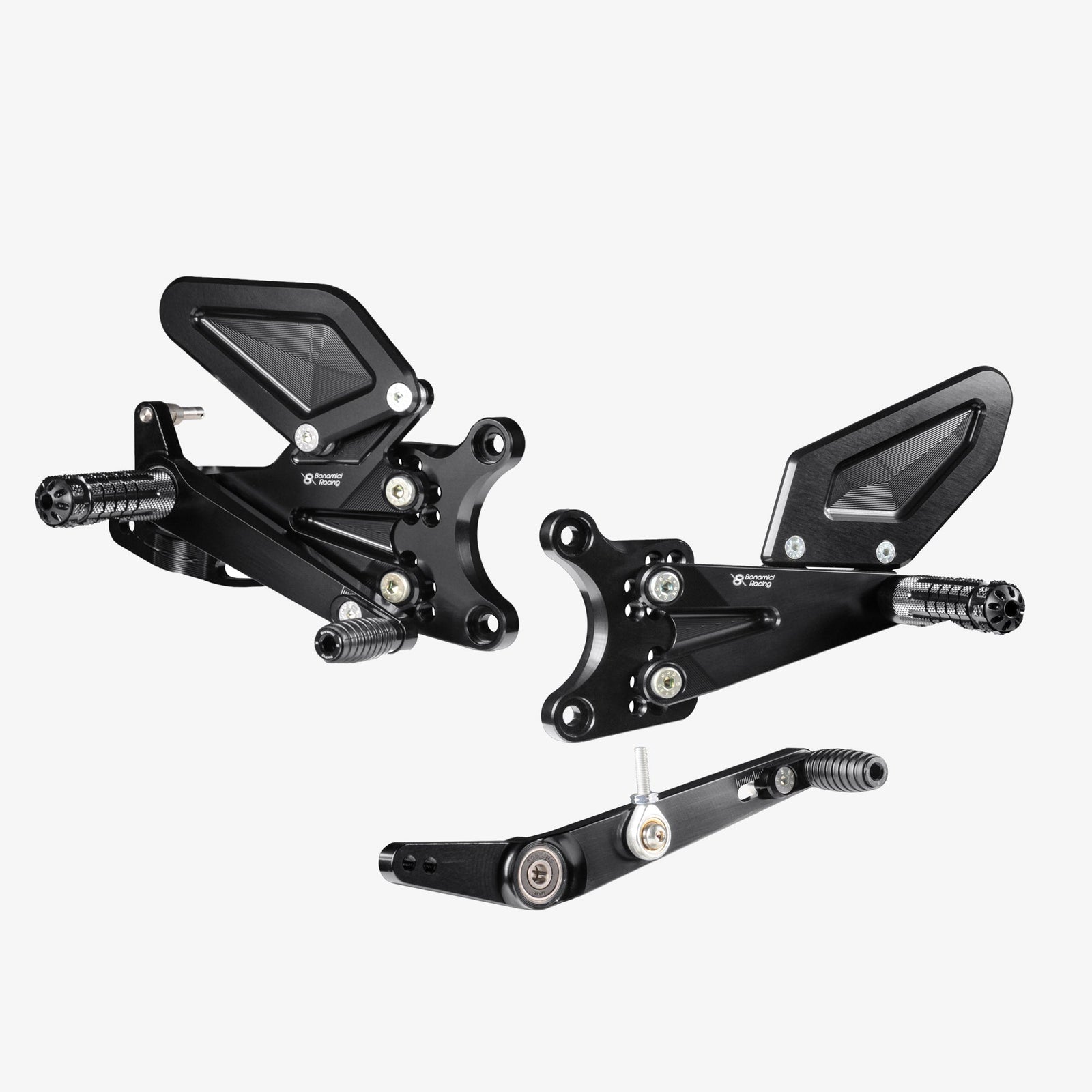 Bonamici Racing Adjustable Rearsets - Yamaha YZF R6