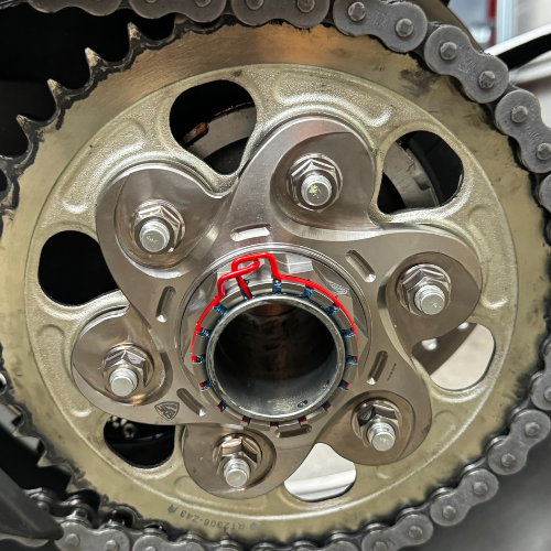 CNC Racing – Ducati Titanium Rear Sprocket Flange