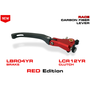 CNC Racing – Brake Lever Folding Race Carbon – Red Race