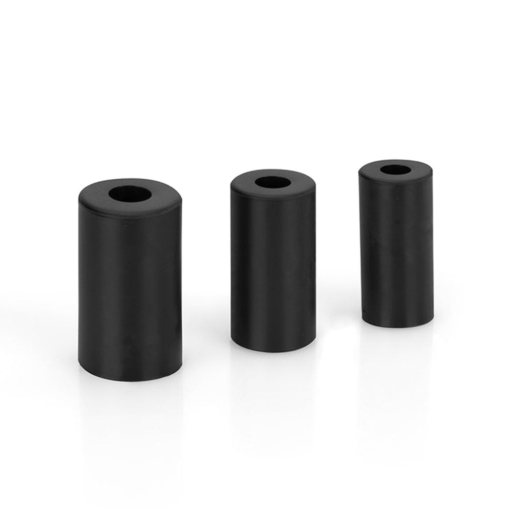 BAR END COUNTERWEIGHTS - BLACK