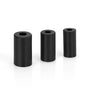 BAR END COUNTERWEIGHTS - BLACK