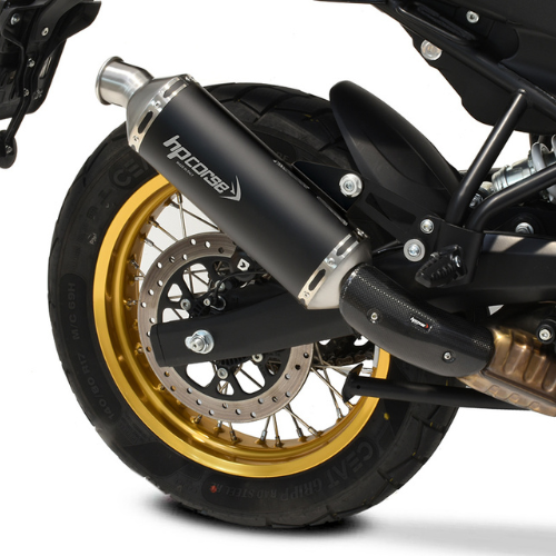 HP Corse SP 1 Short Satin Stainless Steel - Royal Enfield Himalayan 450