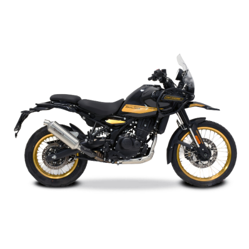 HP Corse SP 1 Short Satin Stainless Steel - Royal Enfield Himalayan 450