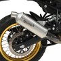 HP Corse SP 1 Short Satin Stainless Steel - Royal Enfield Himalayan 450